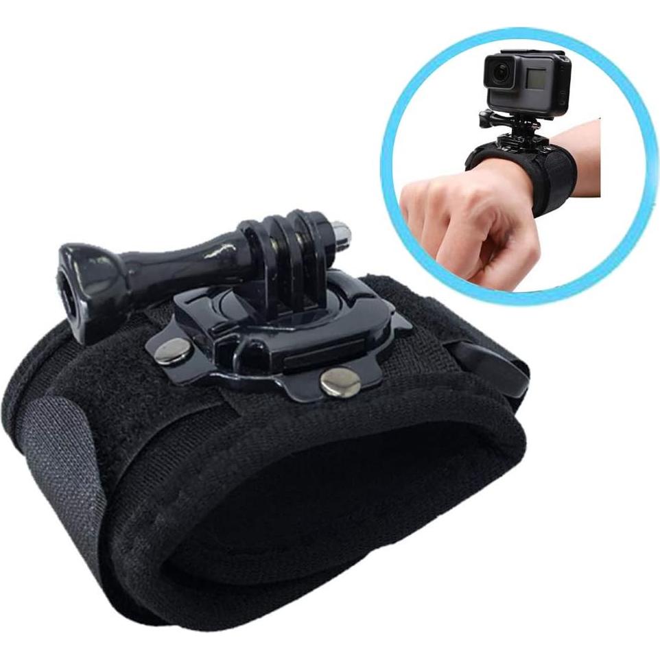 Soporte de muñeca ajustable Walway para cámaras de acción