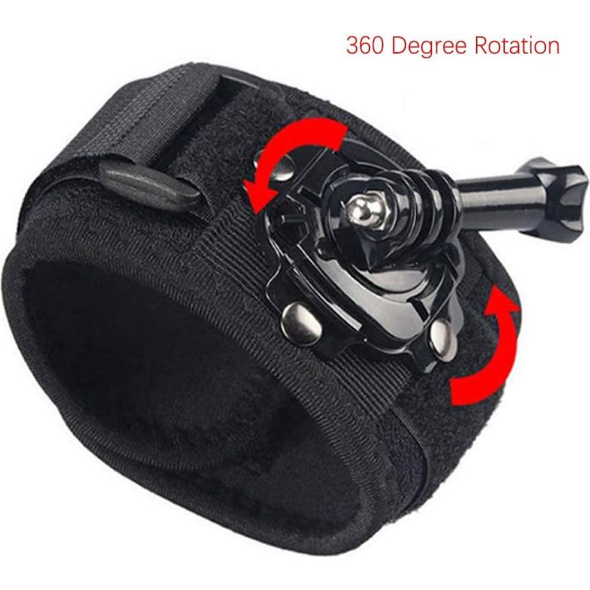 Soporte de muñeca ajustable Walway para cámaras de acción