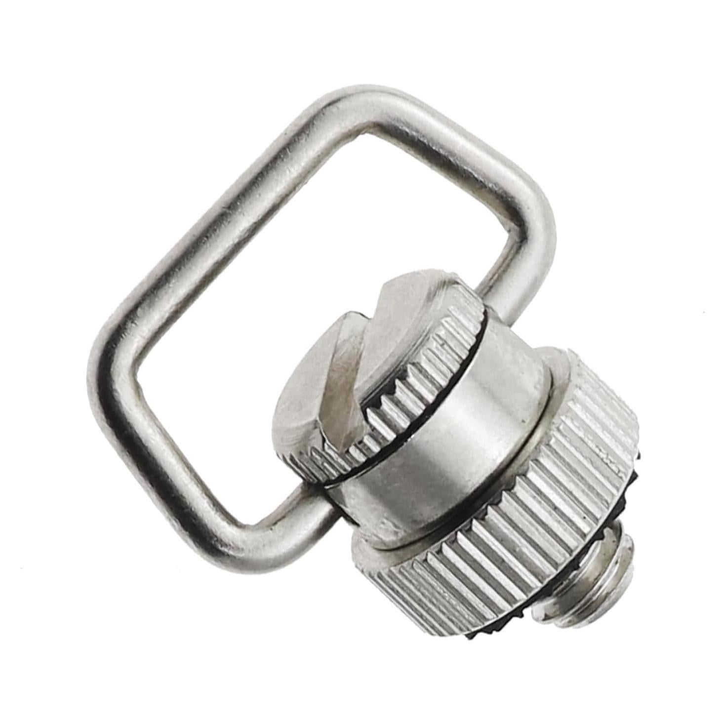 Adaptador de Correa D Ring Caishun 1/4" Acero Inoxidable