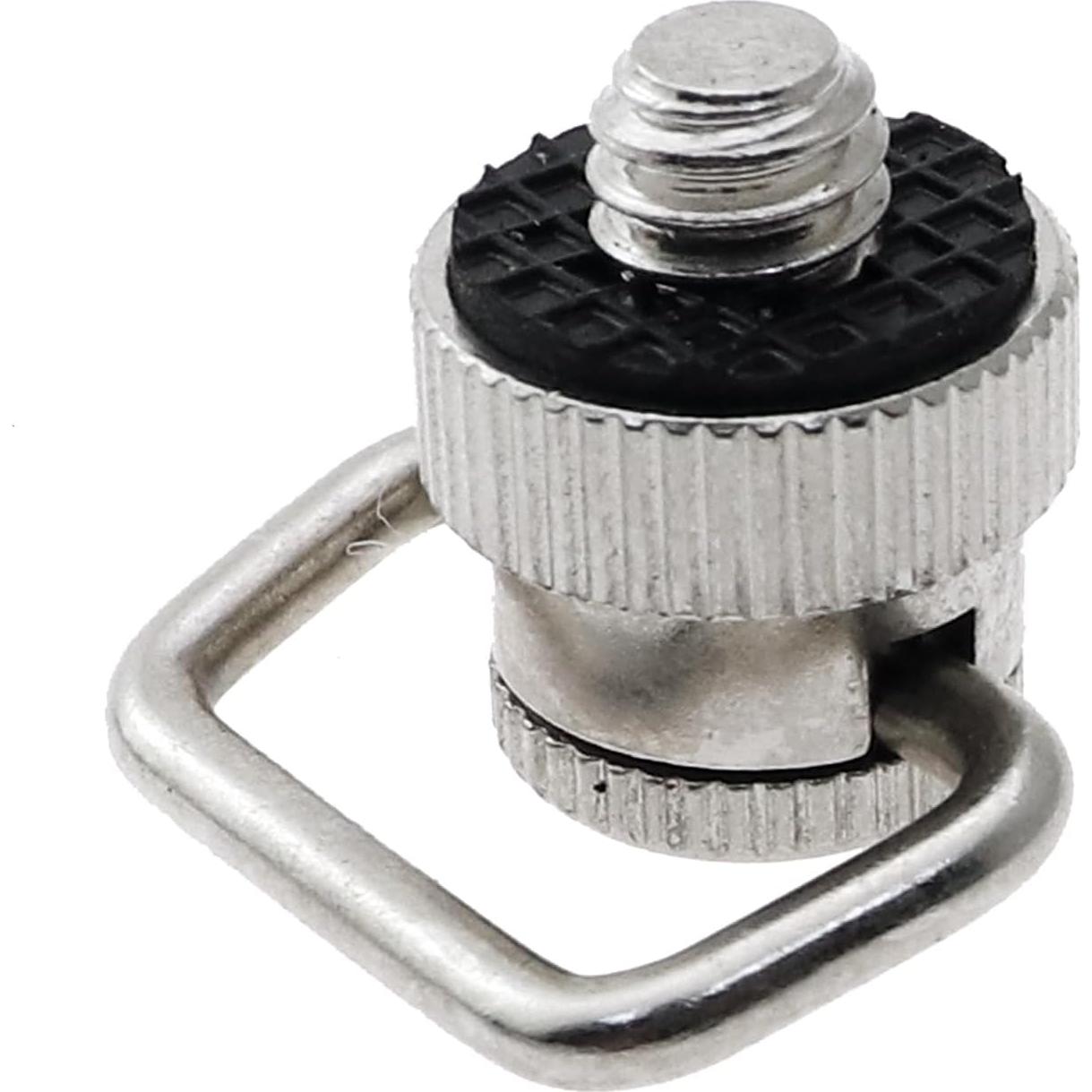 Adaptador de Correa D Ring Caishun 1/4" Acero Inoxidable