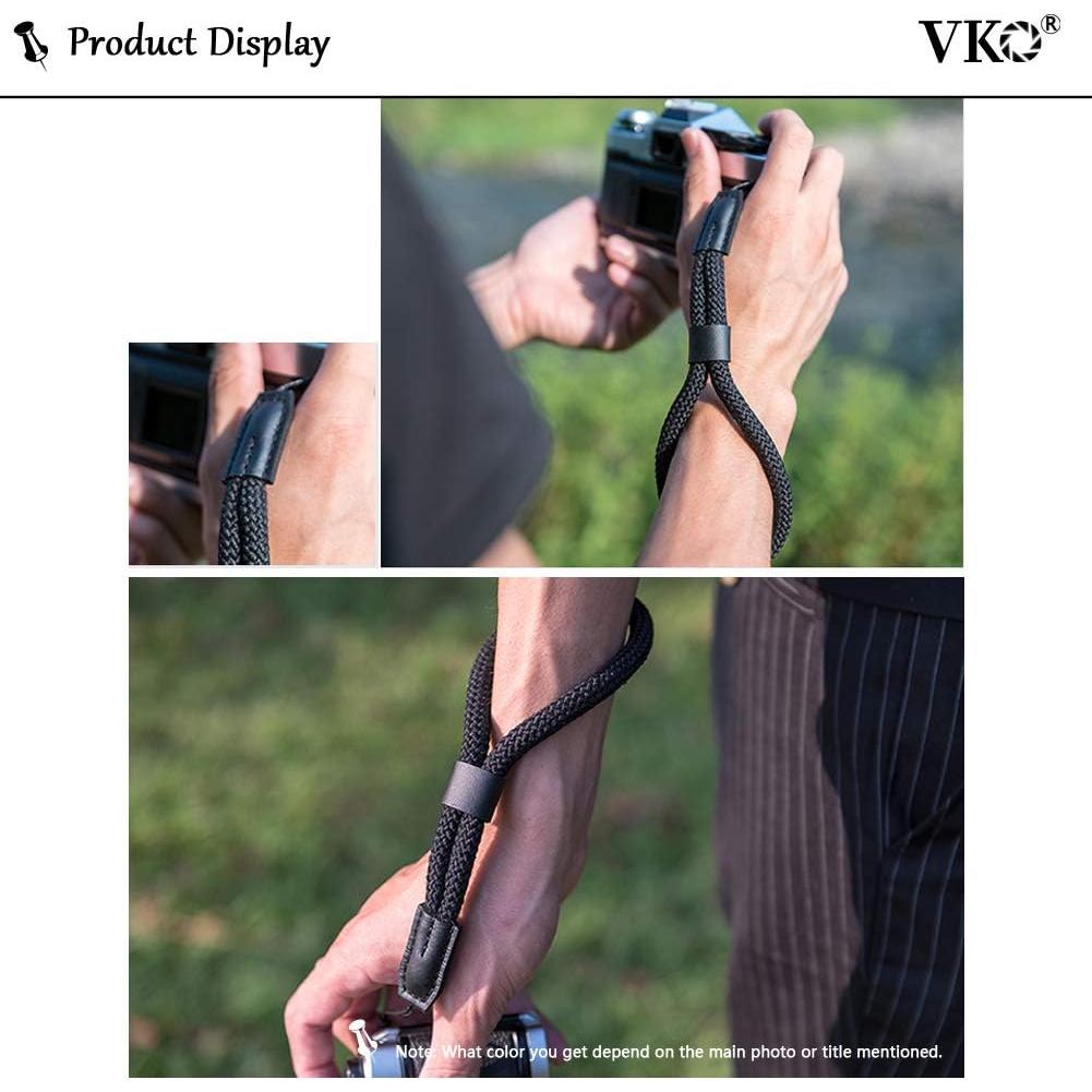 Correa de Muñeca VKO VWS-SCBK para Cámaras Compactas - Negra