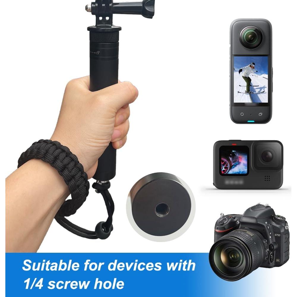 Correa de Muñeca para Cámara DSLR Paracord Ajustable 32 cm