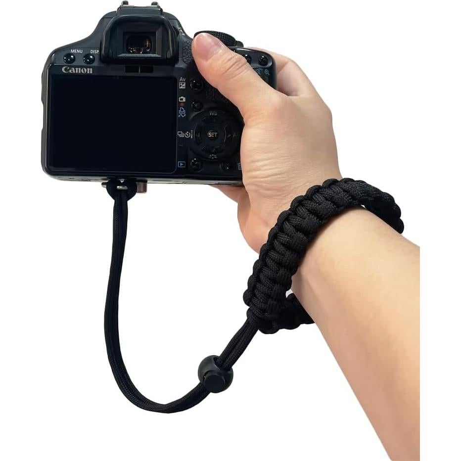Correa de Muñeca para Cámara DSLR Paracord Ajustable 32 cm