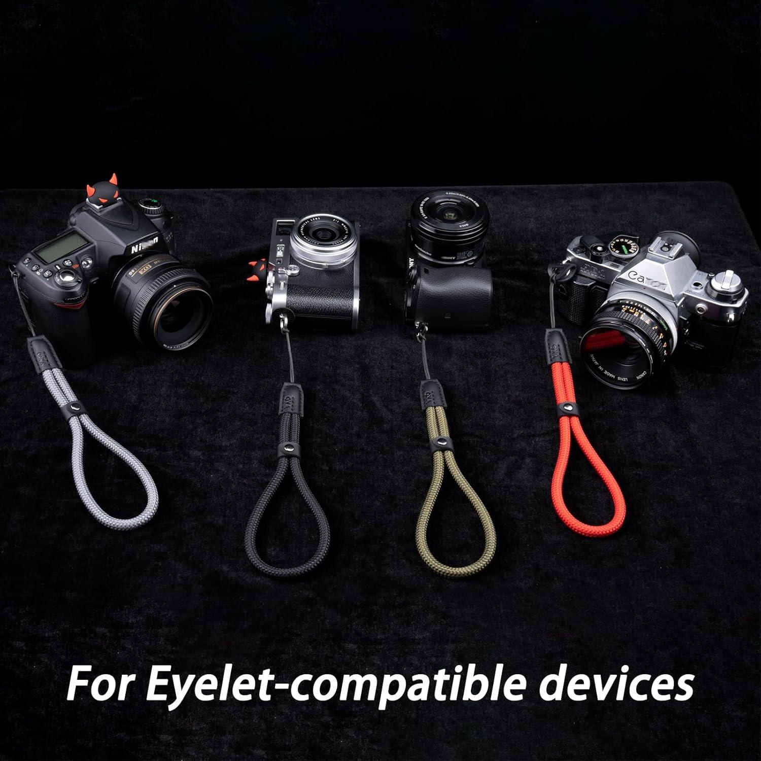 Correa de Muñeca VKO Nylon 6mm Ajustable para Cámaras