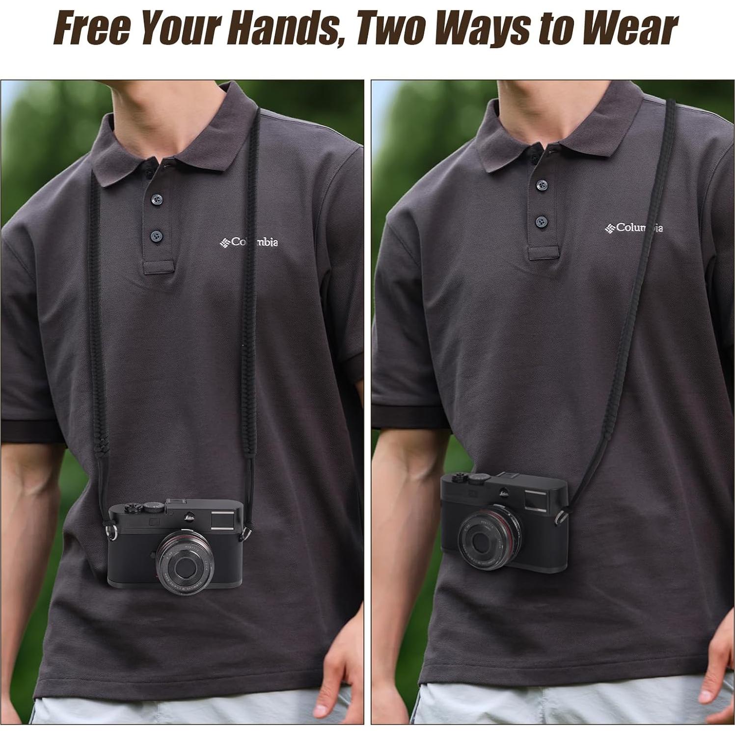 Correa de Cámara ARVOK 2 Pack 110cm Universal para Nikon Canon Sony