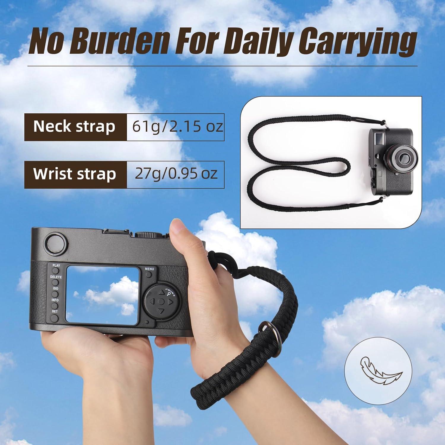 Correa de Cámara ARVOK 2 Pack 110cm Universal para Nikon Canon Sony