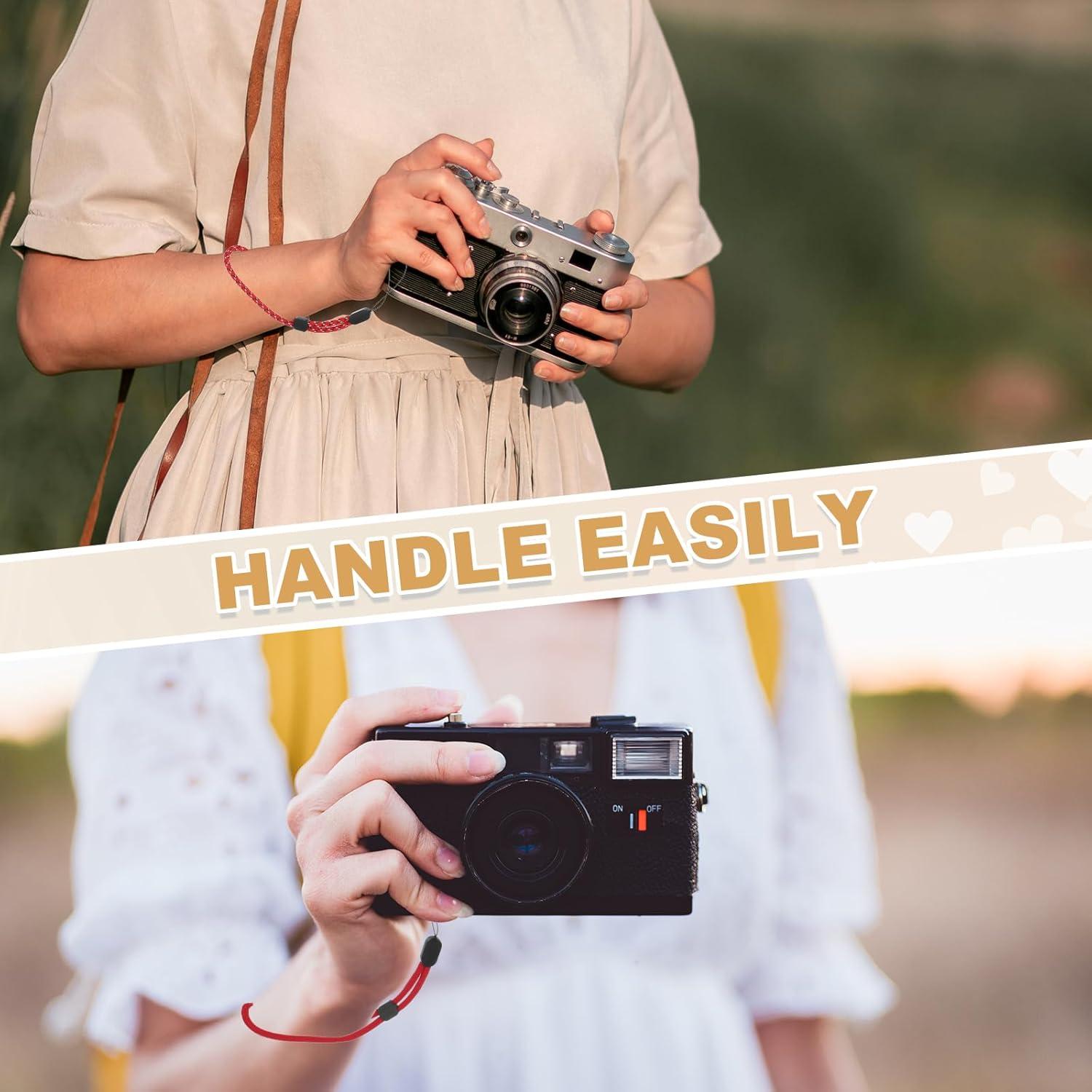 Correa de Muñeca PATIKIL de Nylon Ajustable - 3 Piezas Rojo