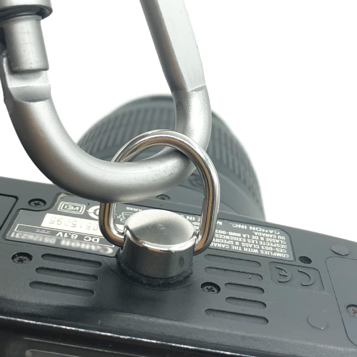 4 Tornillos en D de Acero Inoxidable AONTOKY para Cámara