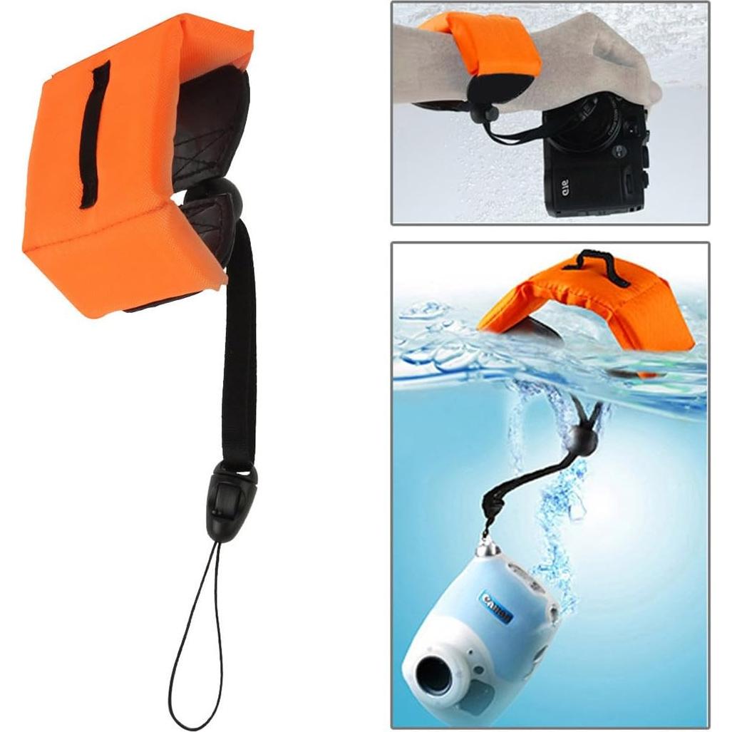 Correa Flotante E-outstanding para Cámara Impermeable Naranja