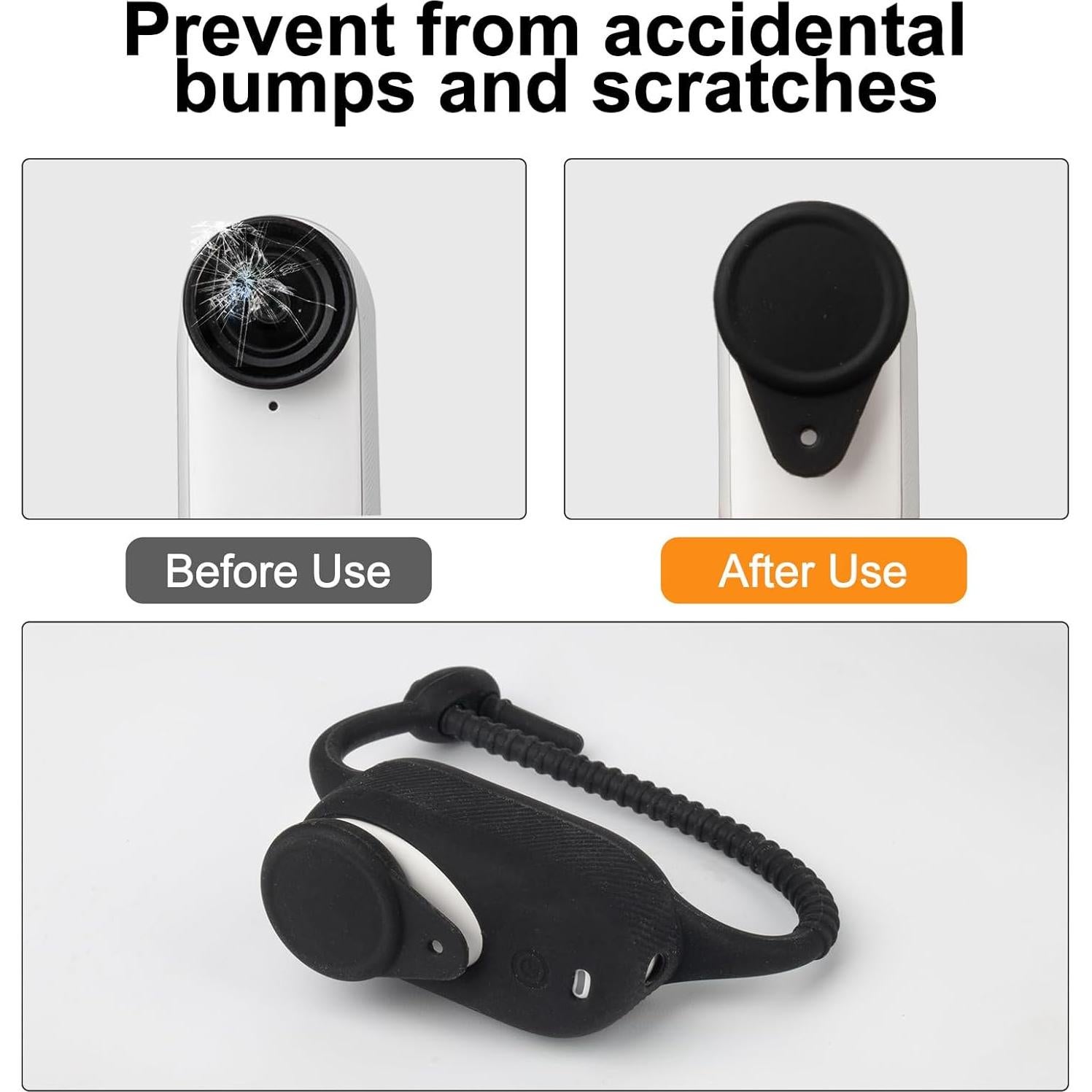 Clip de Muñeca Ajustable Huayu para Insta360 GO 3/GO 3S