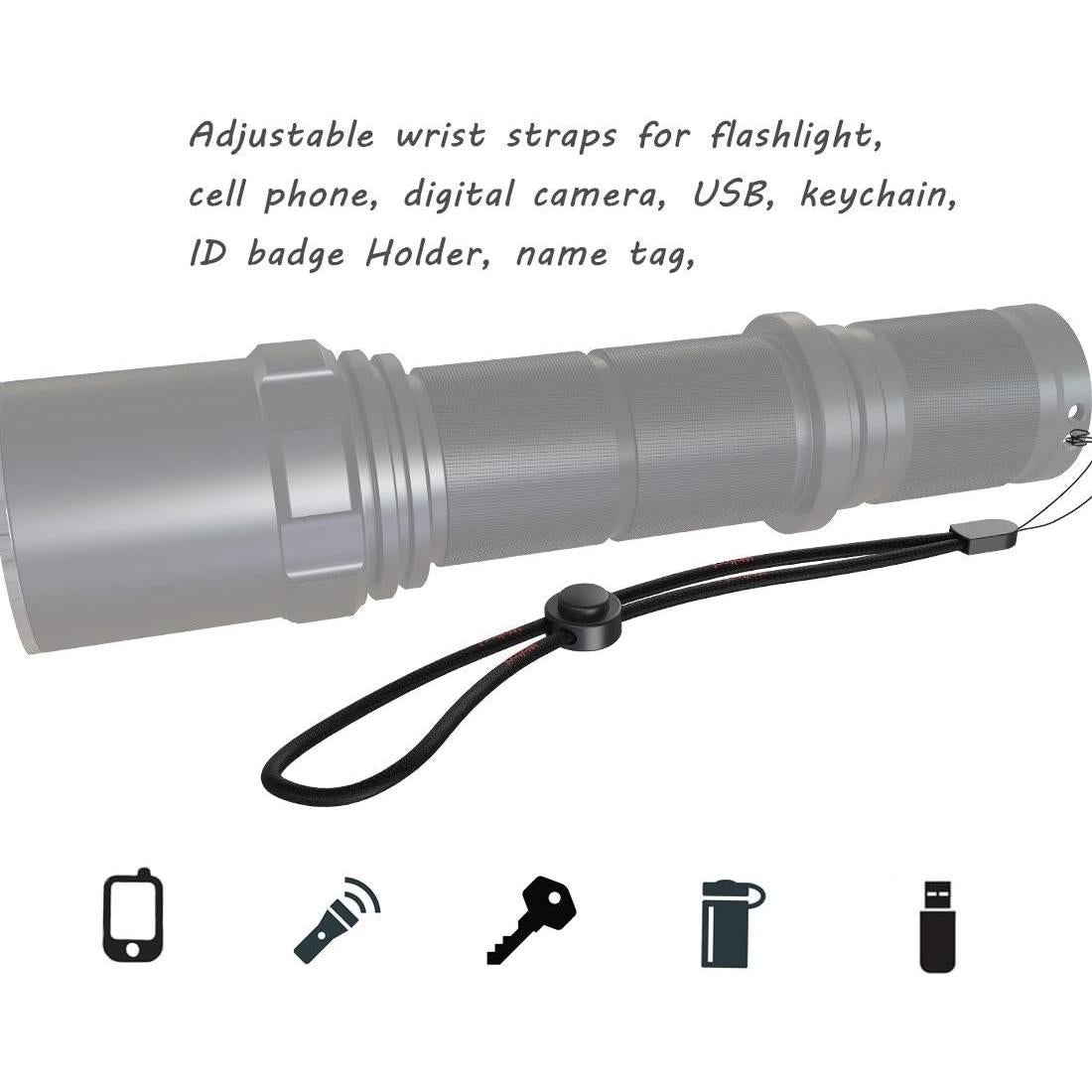 Correa de Muñeca Weltool Ajustable para Linterna y Teléfonos