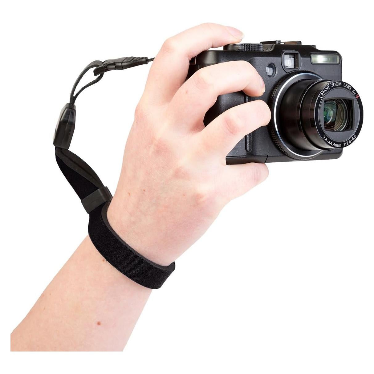 Correa de Muñeca OP/TECH USA QD - Neopreno, 25.4cm, Negra