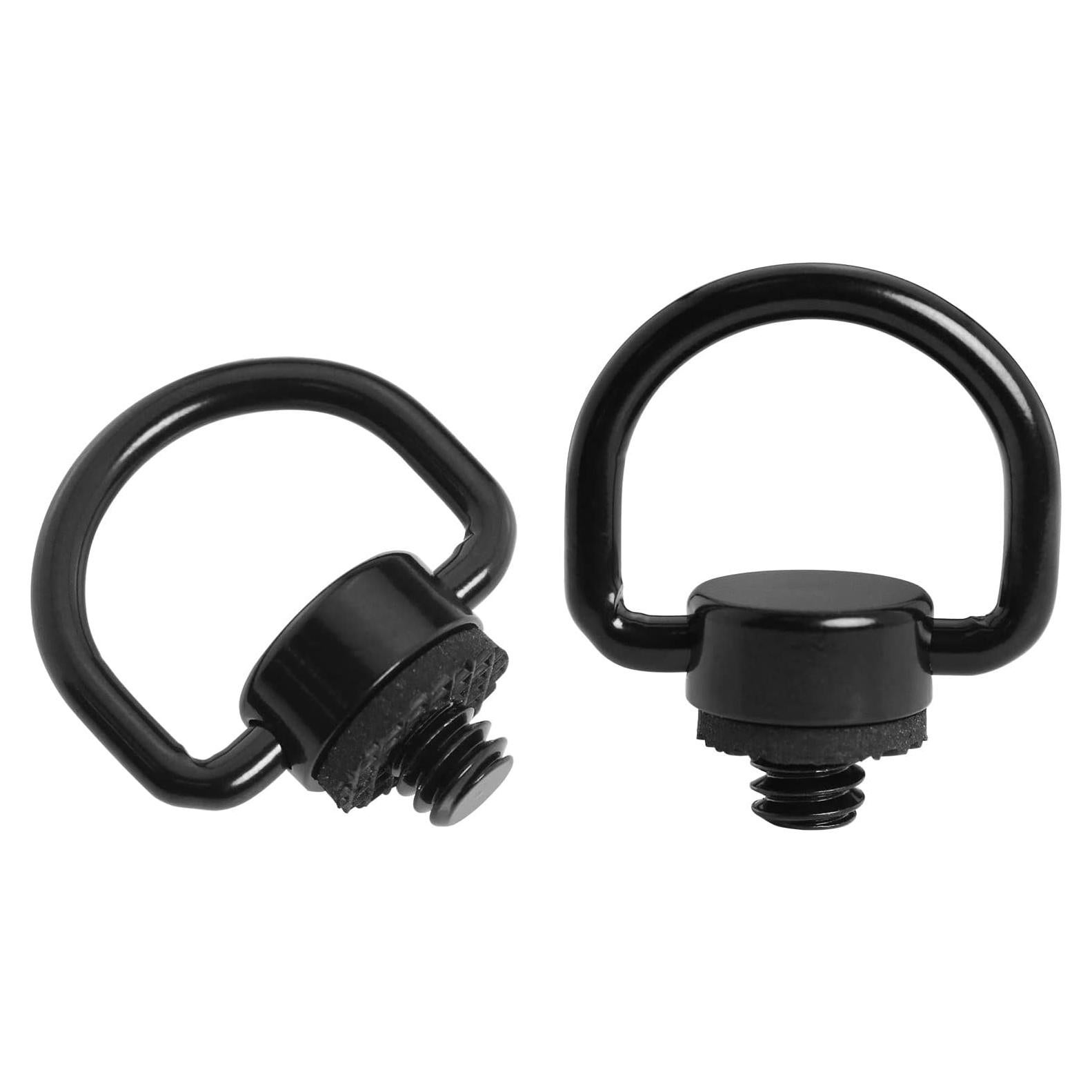 Paquete de 2 Tornillos en D Acero Inoxidable 1/4" para Trípode