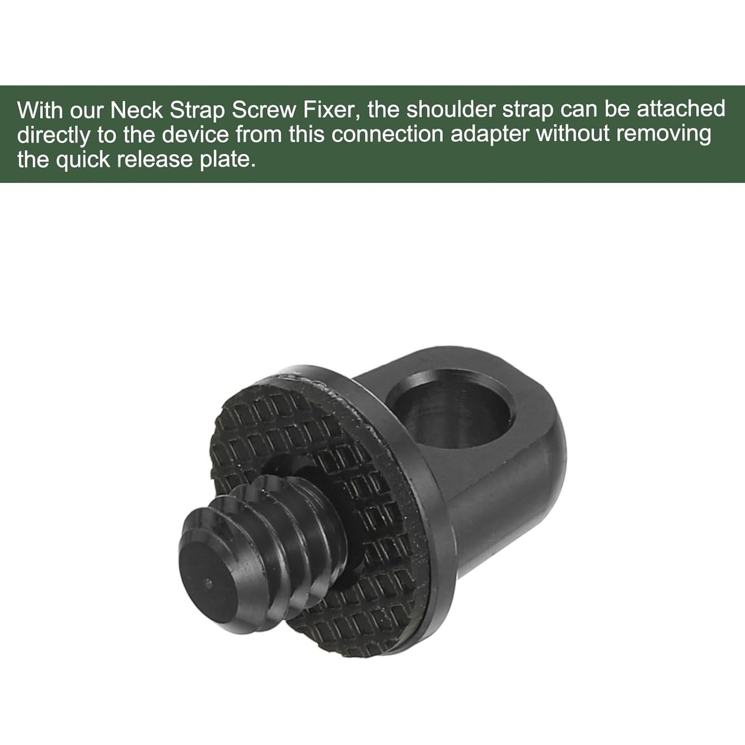 Soporte de Tornillo para Correa de Cámara YOKIVE - 2 Pcs Aluminio