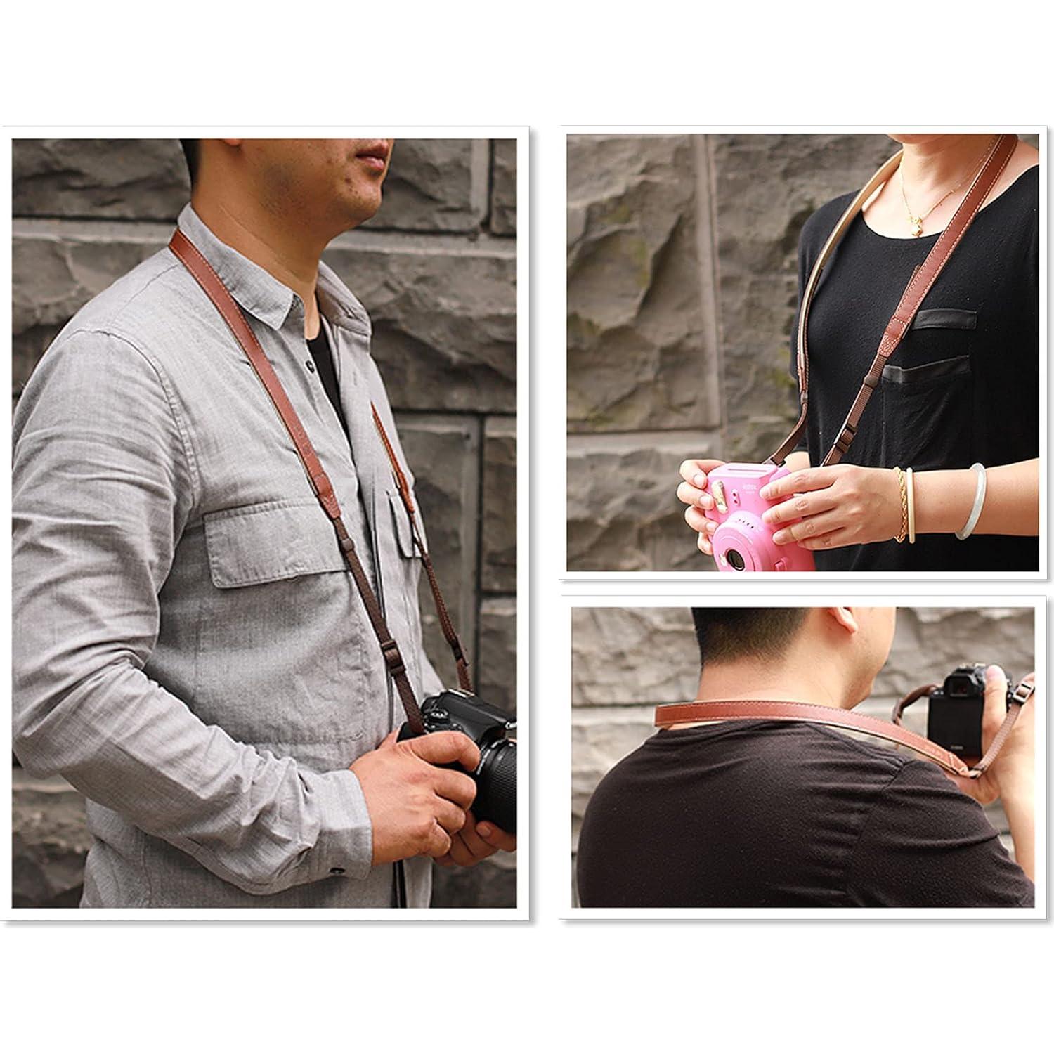 Correa de Hombro para Cámara CANPIS VPF-CP008 Marrón Ajustable