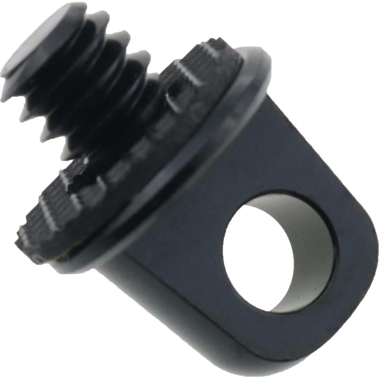 Tornillo de Cámara ZCZQC 1/4-20 Aluminio 2PCS Negro