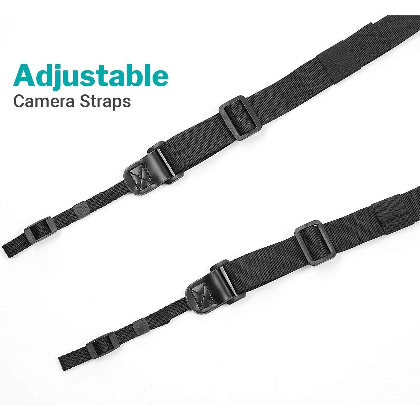 Correa para Cámara DSLR Movo MP-SS8 Piel de Oveja Ajustable