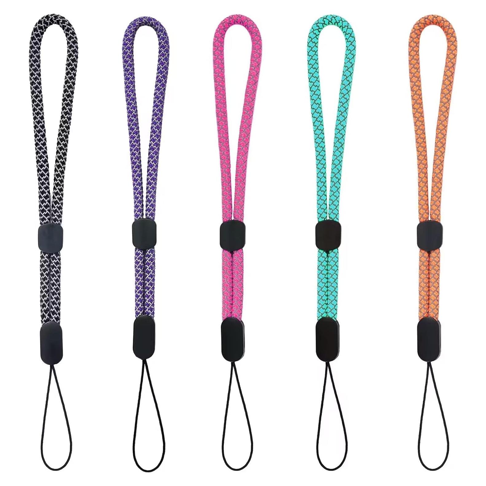 Cintas de Muñeca Ajustables YOUOWO 6 Pcs 22 cm Reflectantes