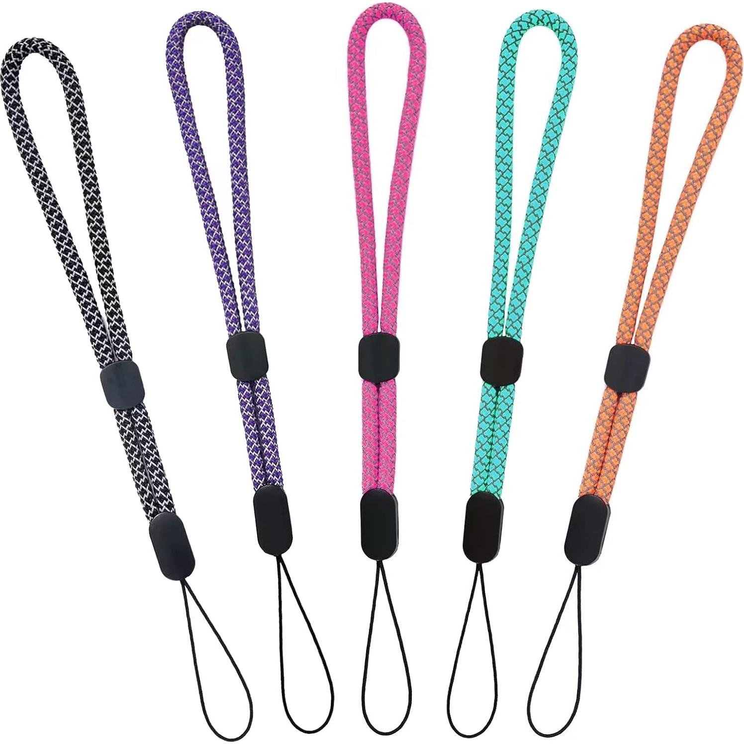 Cintas de Muñeca Ajustables YOUOWO 6 Pcs 22 cm Reflectantes