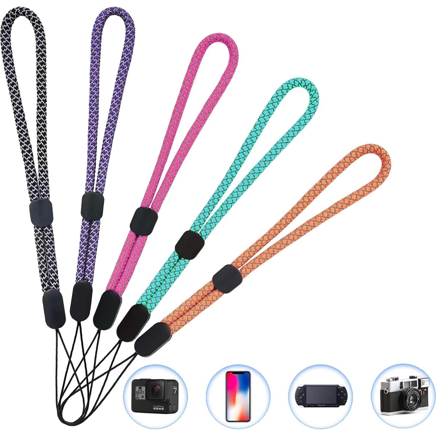 Cintas de Muñeca Ajustables YOUOWO 6 Pcs 22 cm Reflectantes