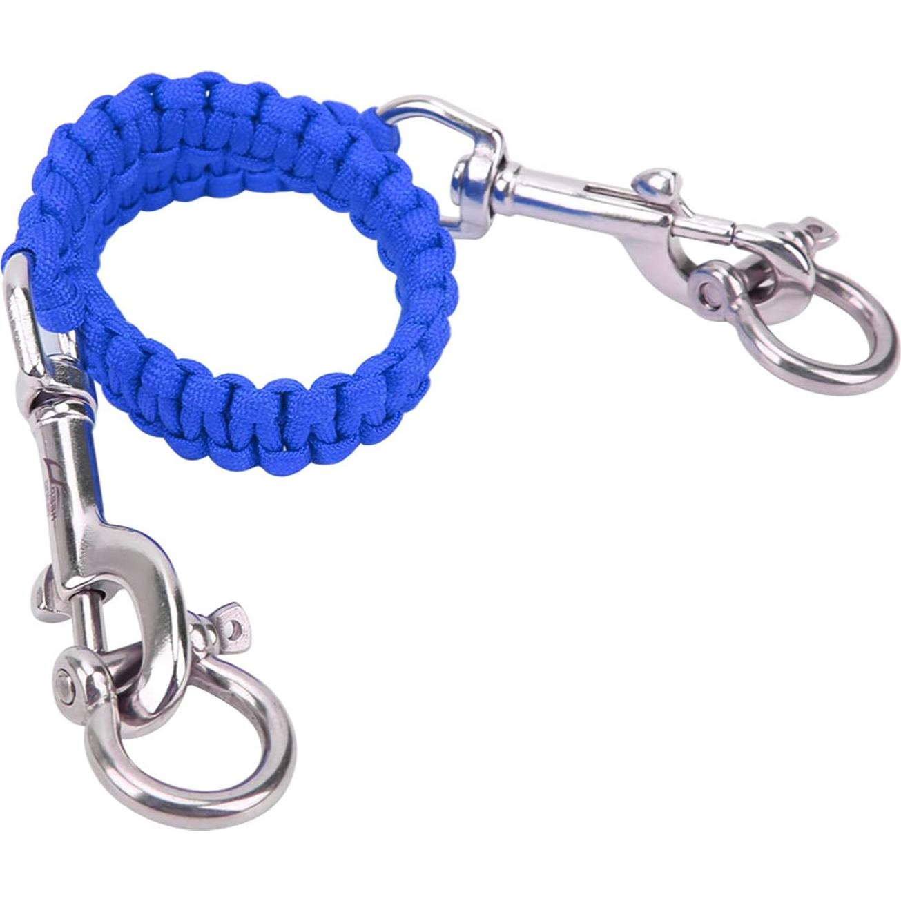 Lanyard de Cámara de Buceo Drfeify Acero Inoxidable 54cm