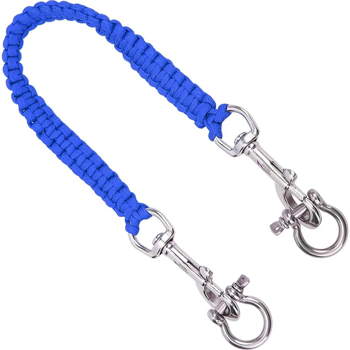 Lanyard de Cámara de Buceo Drfeify Acero Inoxidable 54cm