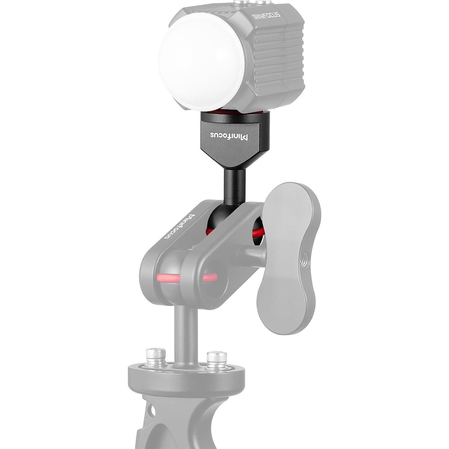 Adaptador de Bola 1" MINIFOCUS a Tornillo 1/4" - 2 Pcs