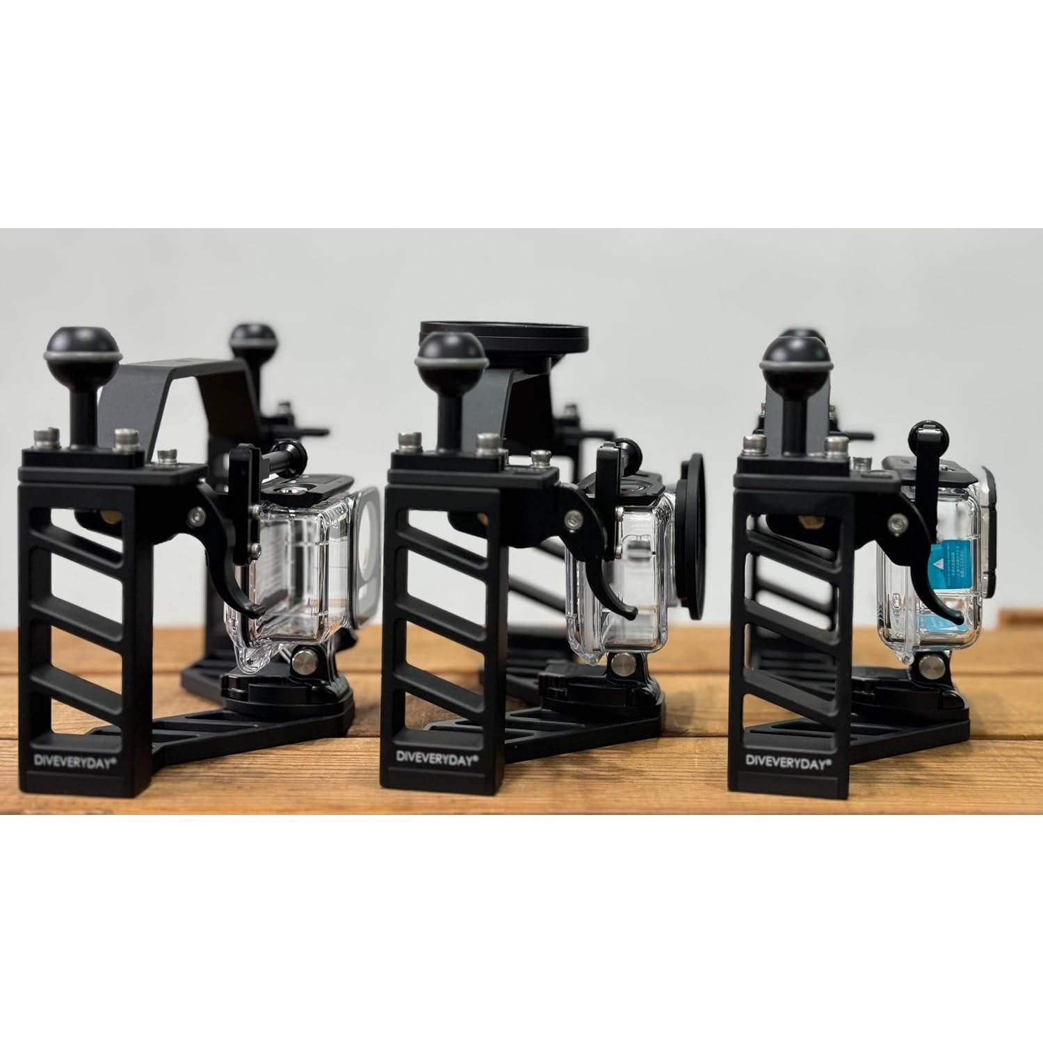 Kit de Bandeja para Cámara DIVEVERYDAY para Acciones Submarinas