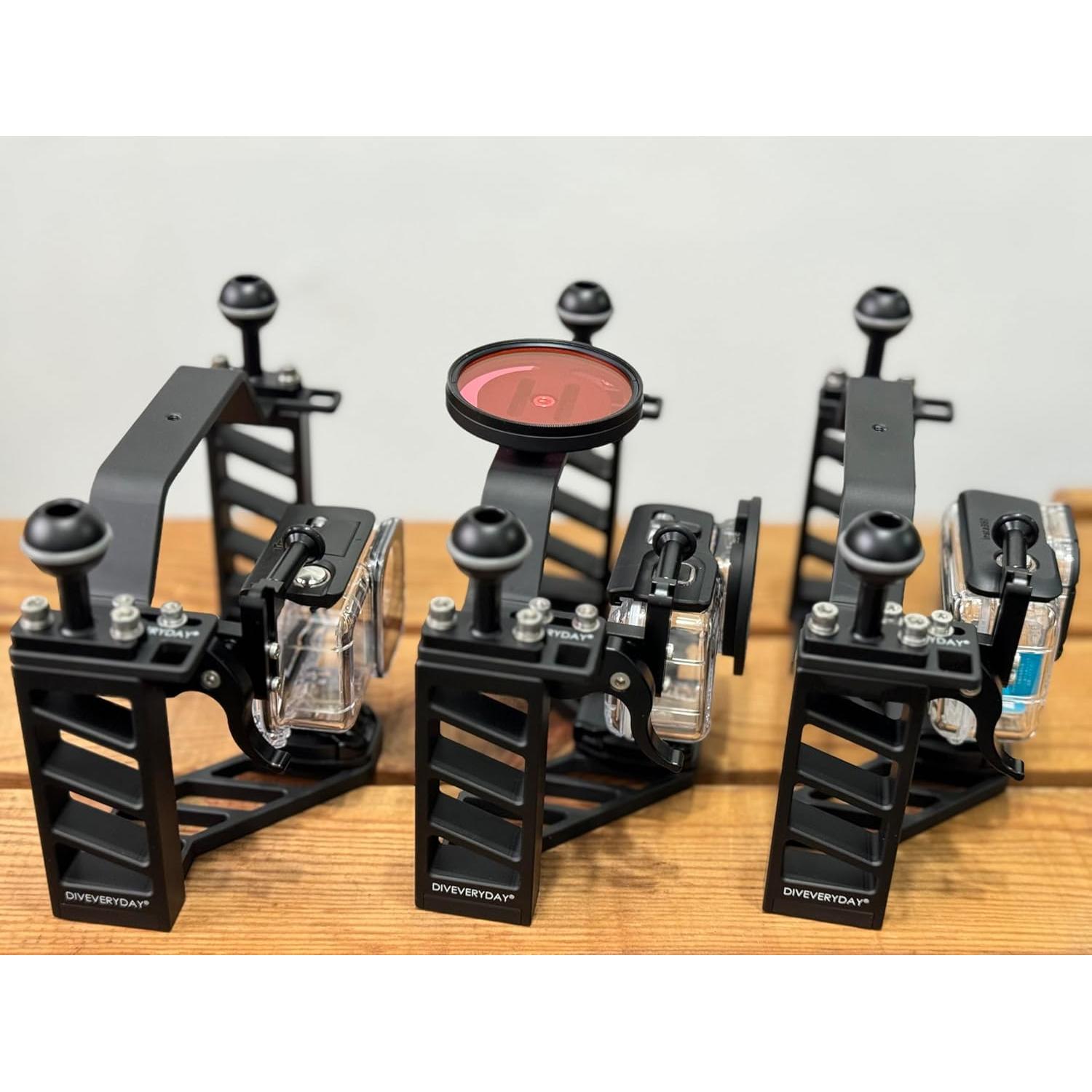 Kit de Bandeja para Cámara DIVEVERYDAY para Acciones Submarinas