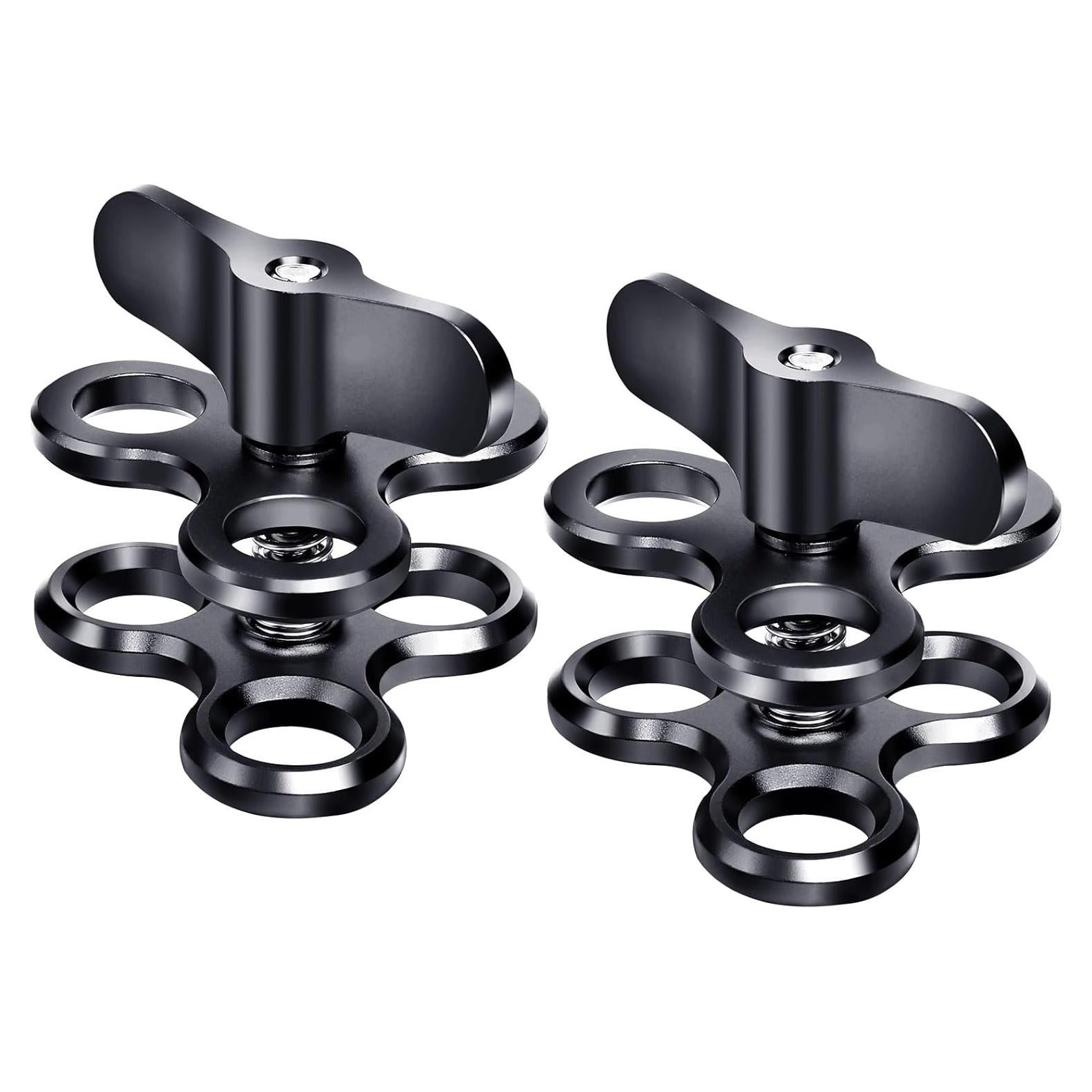 Soporte de cámara submarina LetonPower 3 agujeros 25mm