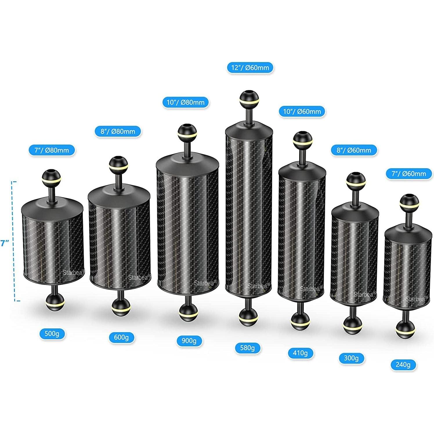 Brazo Flotante de Fibra de Carbono Seafrogs GA-7 para Buceo