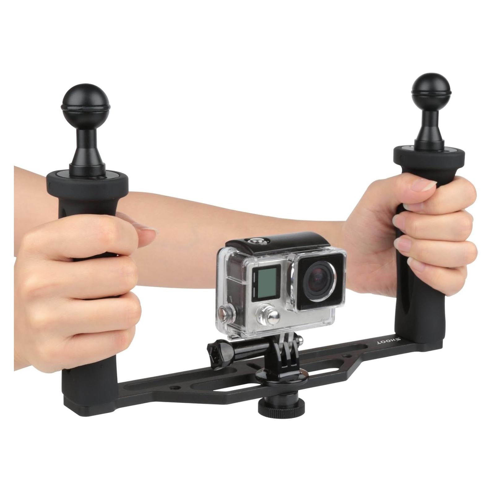 Estabilizador de agarre de mano D&F para cámaras DSLR y acción