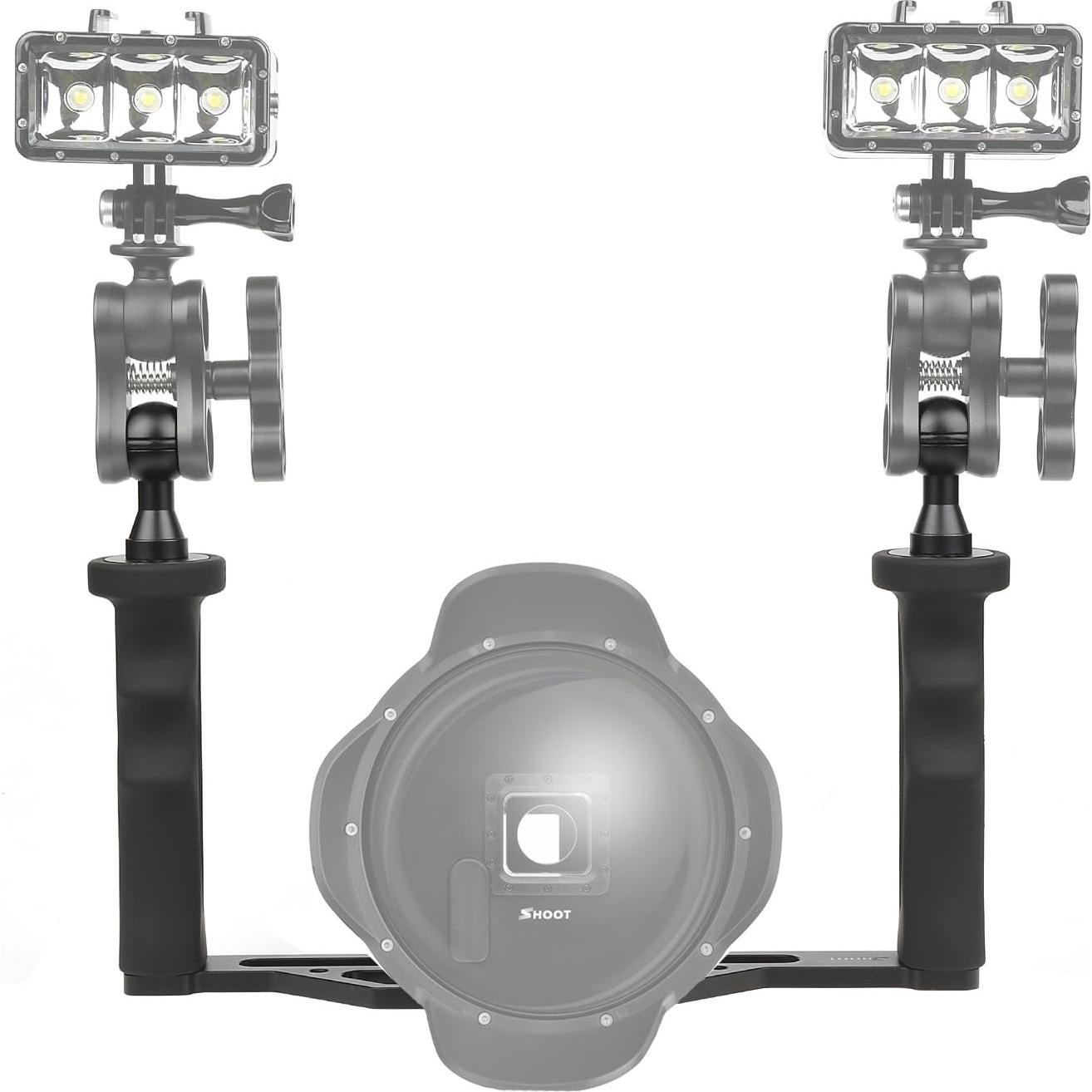 Estabilizador de agarre de mano D&F para cámaras DSLR y acción