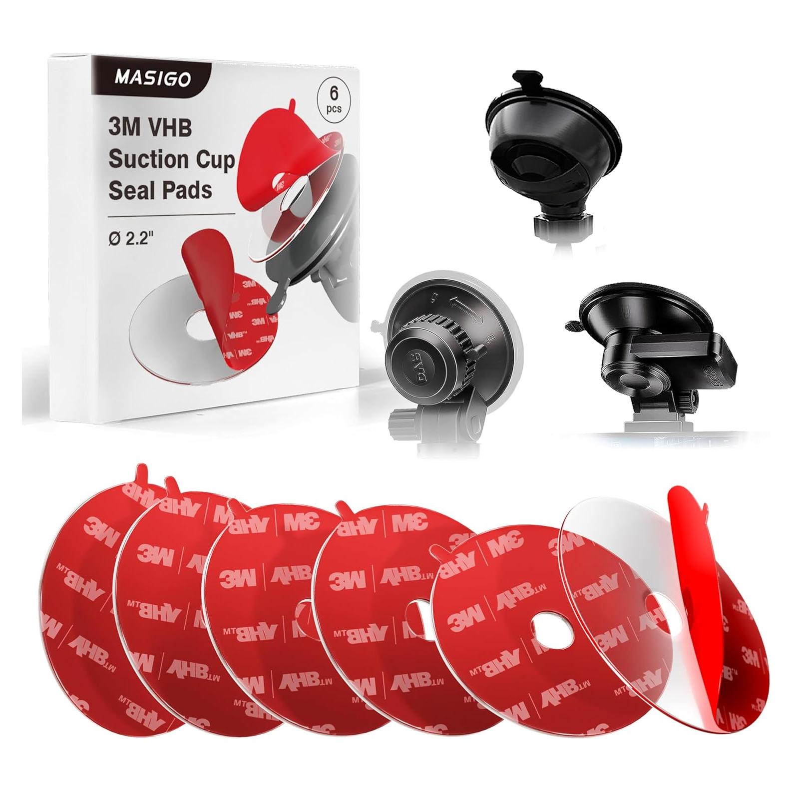 Cinta de Montaje Doble Cara 3M VHB 56mm Transparente - 6 Unidades