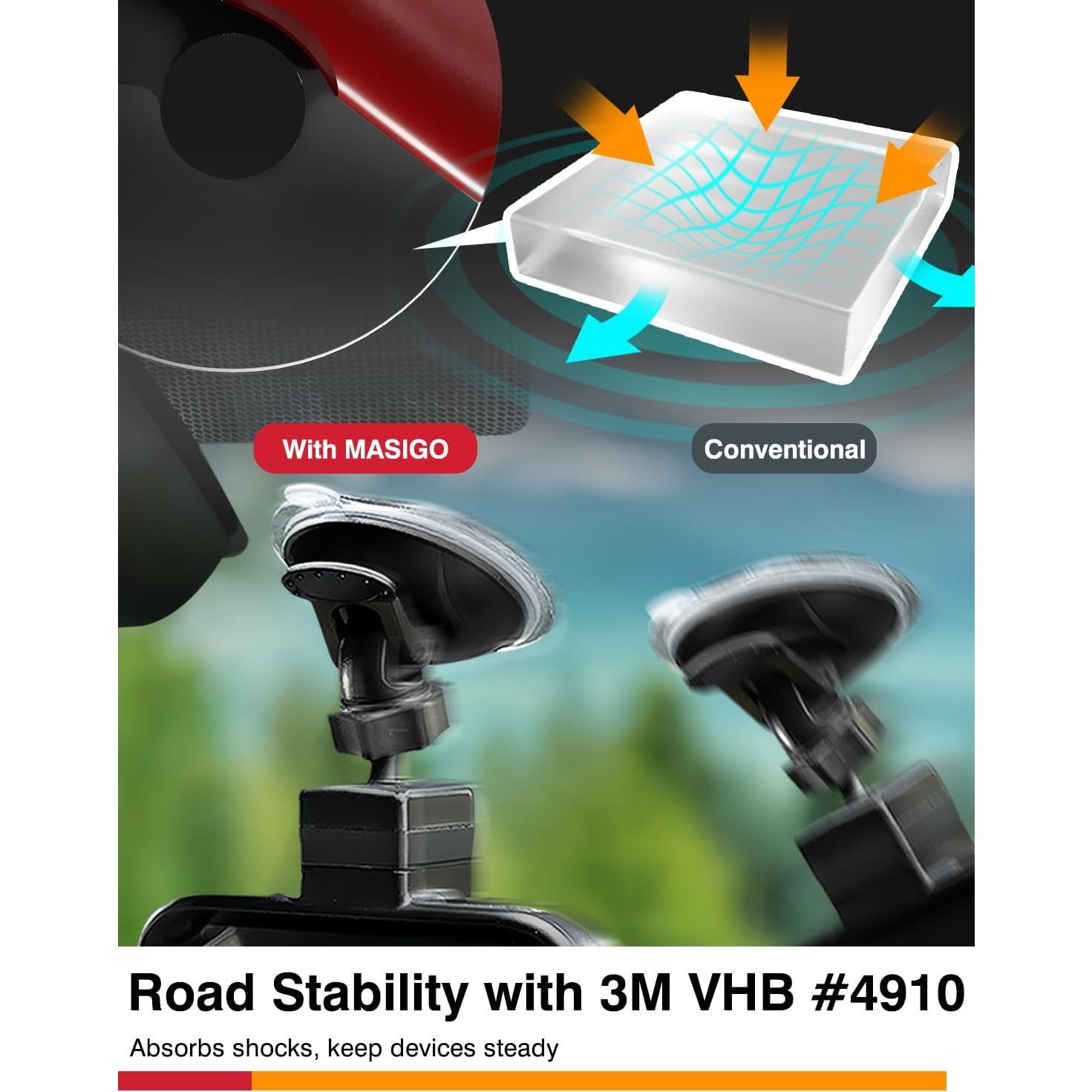 Cinta de Montaje Doble Cara 3M VHB 56mm Transparente - 6 Unidades