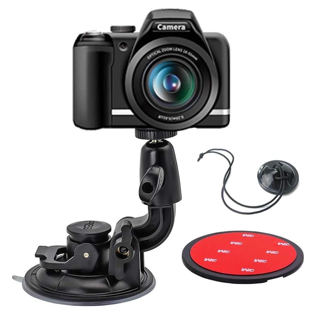 Soporte de Ventosa para Cámara DSLR WOLEYI con Doble Protección