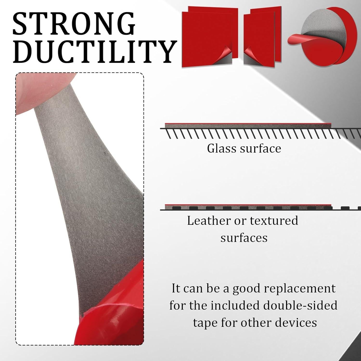 Almohadillas Adhesivas KIFIDAN para Tablero de Auto 6PCS