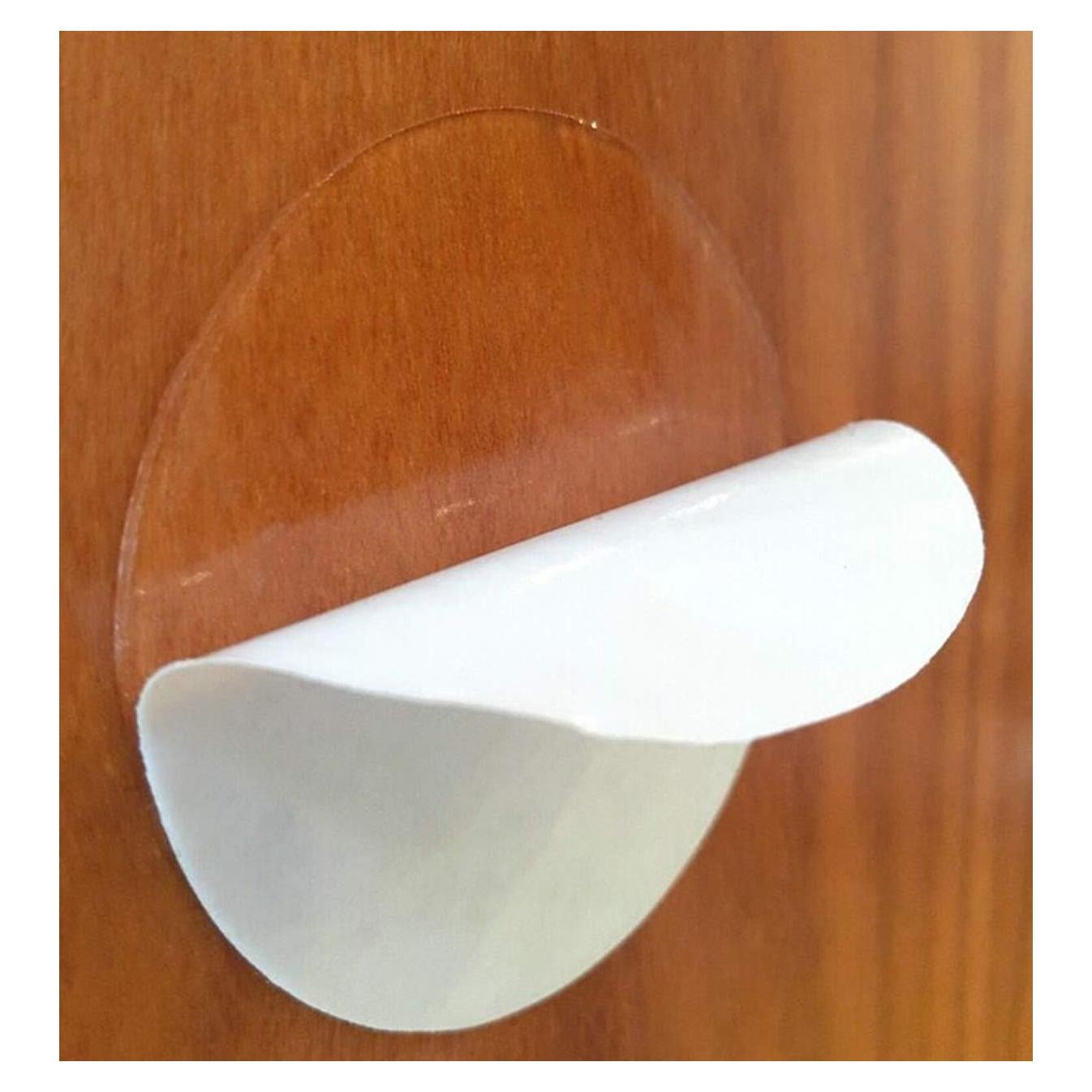 Soporte Adhesivo Redondo Doble Cara OYEAA 10 cm - Paquete de 4