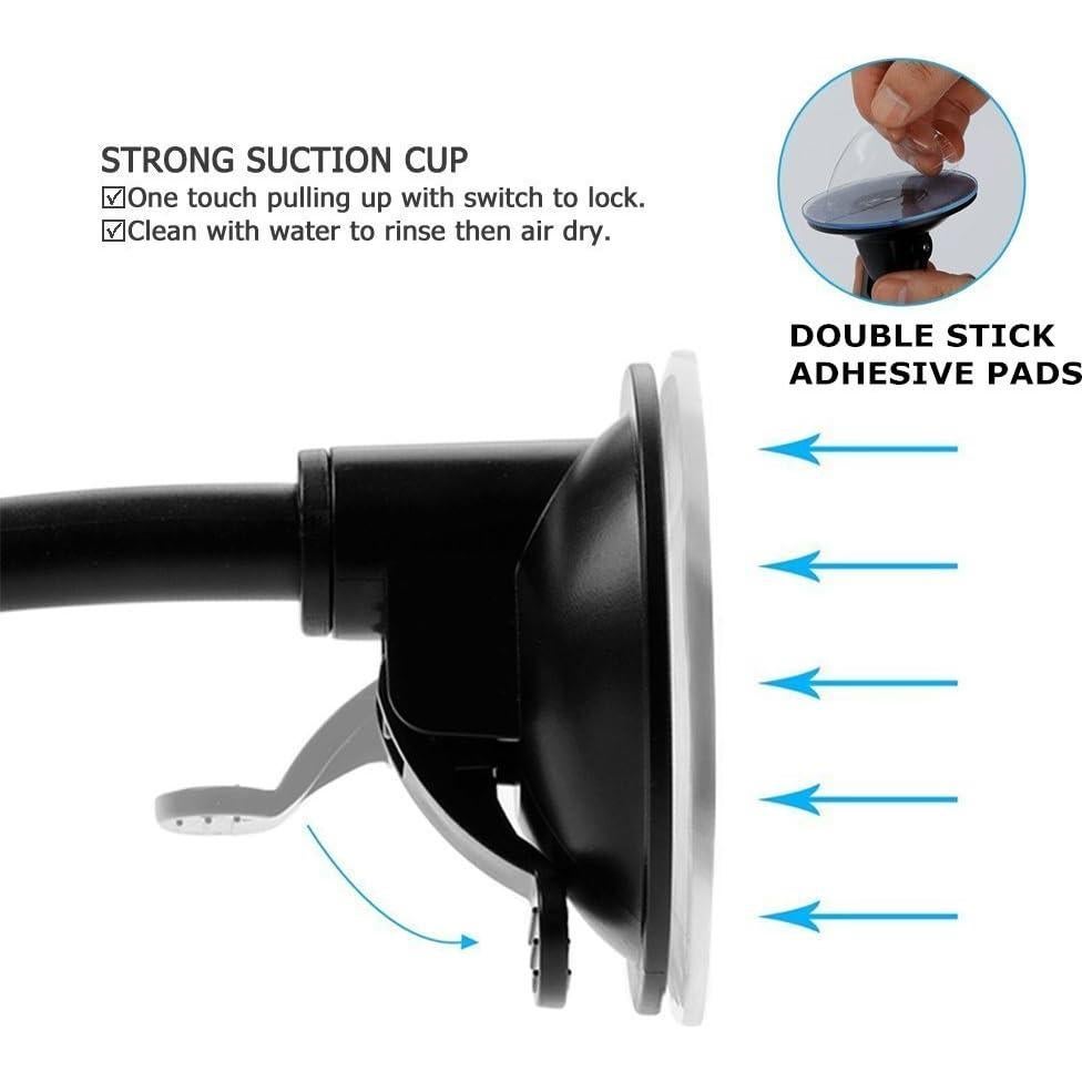 Soporte Adhesivo Redondo Doble Cara OYEAA 10 cm - Paquete de 4