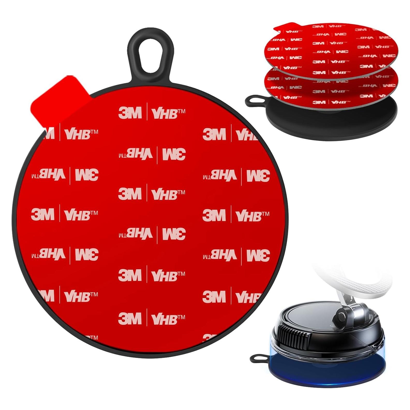 Disco Adhesivo de Montaje Volport 75mm para Soporte de Teléfono