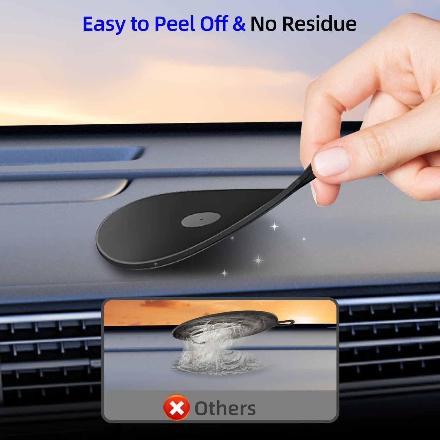 Disco Adhesivo de Montaje Volport 75mm para Soporte de Teléfono