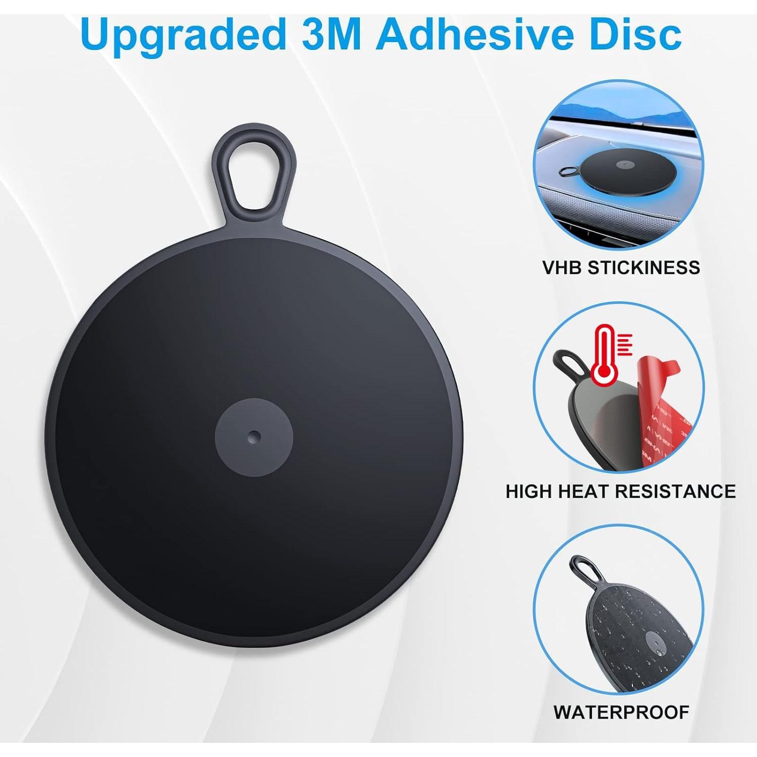 Disco Adhesivo de Montaje Volport 75mm para Soporte de Teléfono