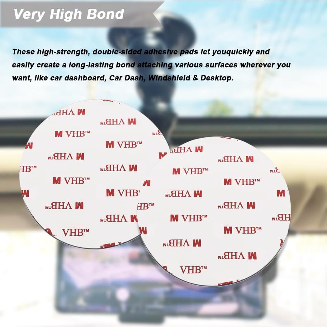 Paquete de 10 almohadillas adhesivas dobles 75mm CKANDAY