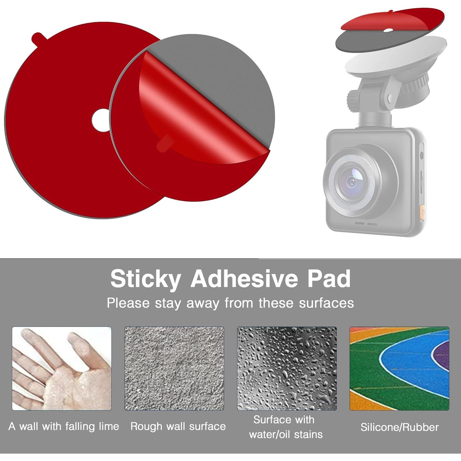 Almohadillas Adhesivas Doble Cara DLMLEXH 3 Pcs 56-65mm