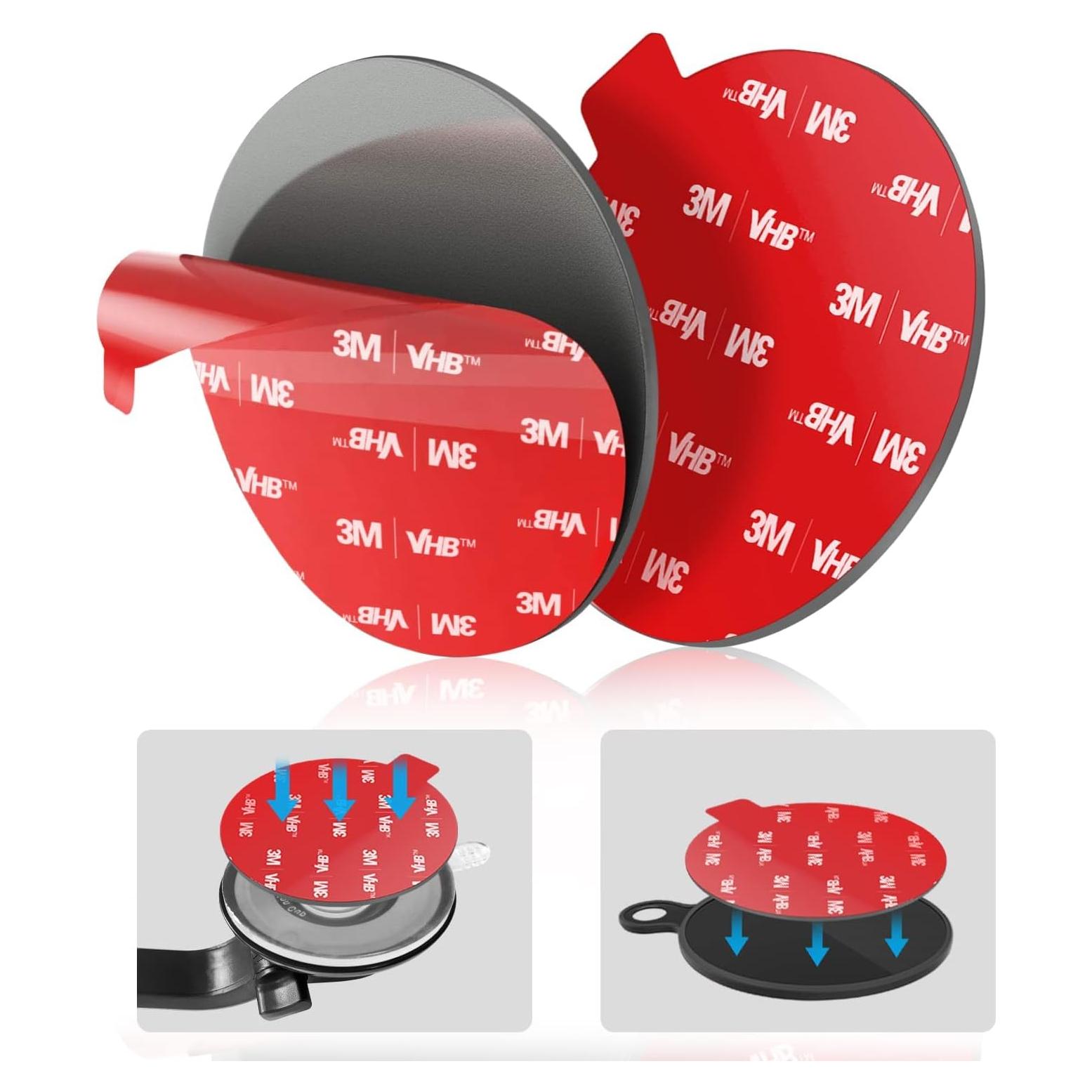 Adhesivo Doble Cara VOLPORT 70mm para Soporte de Ventosa