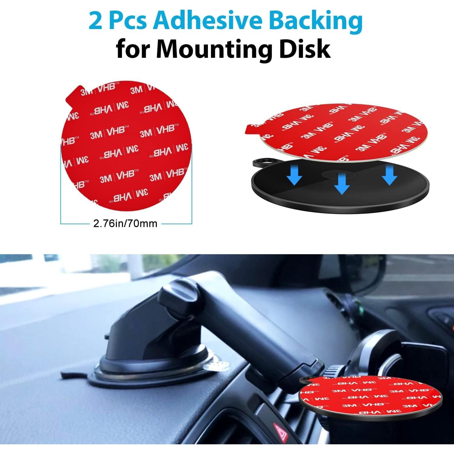 Adhesivo Doble Cara VOLPORT 70mm para Soporte de Ventosa