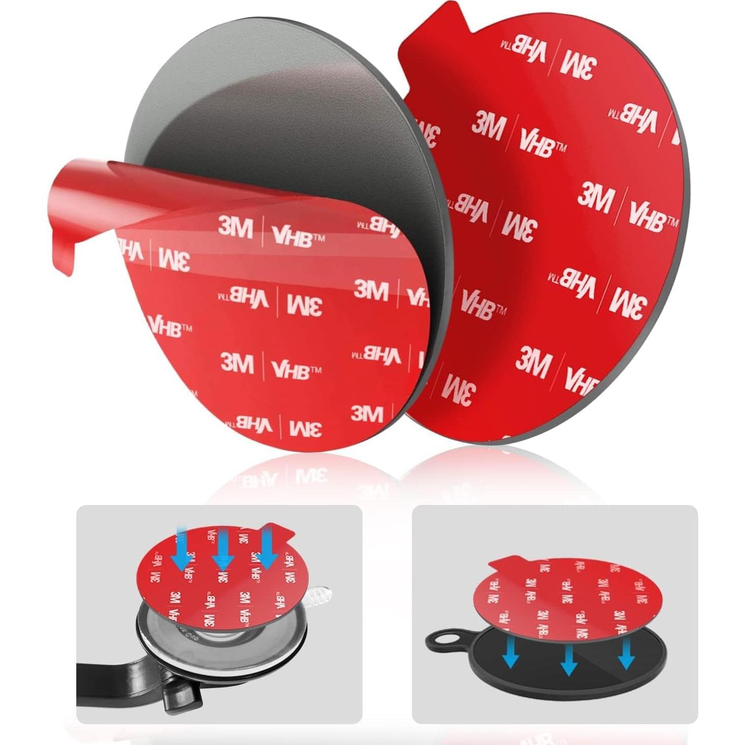 Adhesivo Doble Cara VOLPORT 70mm para Soporte de Ventosa