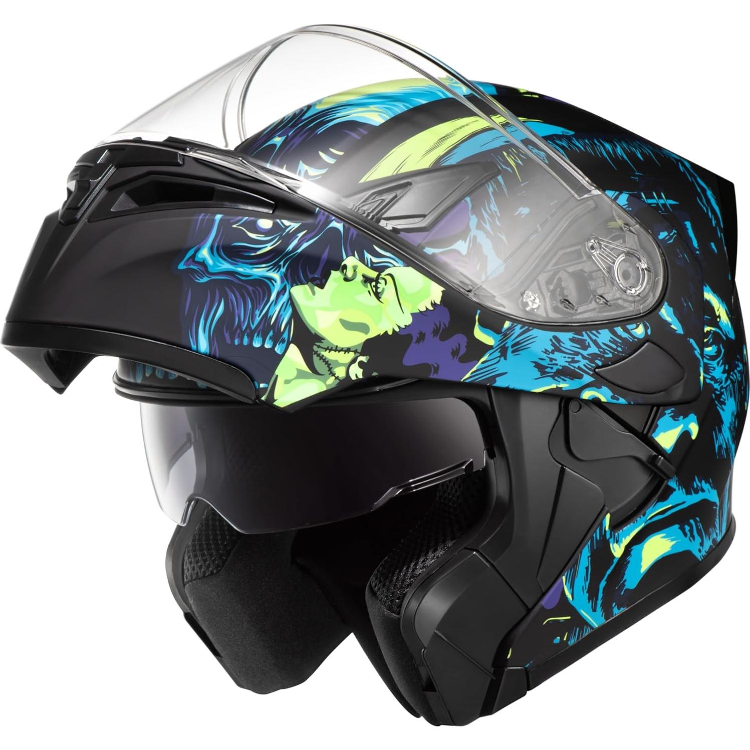 Casco Modular KYPARA 101 Doble Visor Mediano Multicolor
