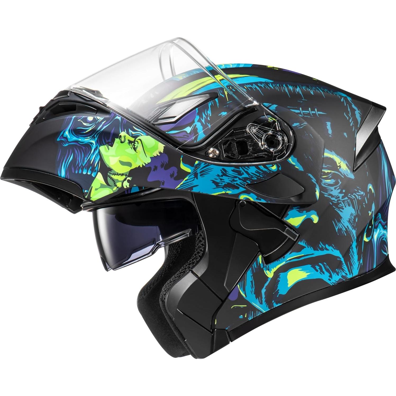 Casco Modular KYPARA 101 Doble Visor Mediano Multicolor