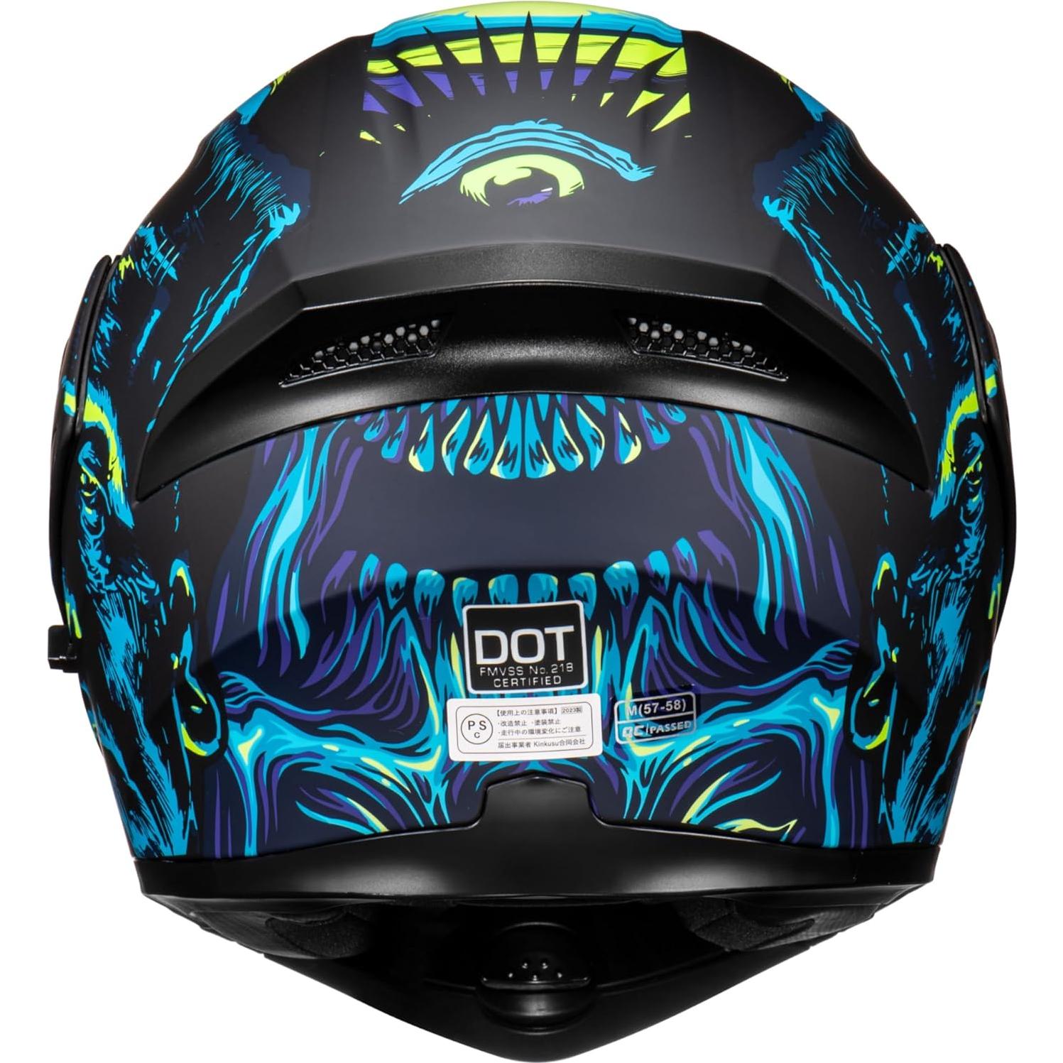Casco Modular KYPARA 101 Doble Visor Mediano Multicolor